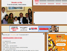 Tablet Screenshot of educandoamihijo.com